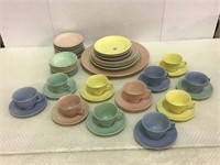 Set of Lu-Ray Dishware Including Various