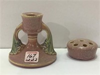 Lot of 2 Art Pottery Pieces- 3 1/2 Inch