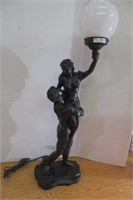 Modern Nude Art Table Lamp 32" high