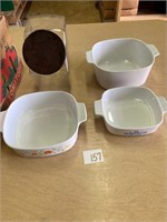 Casserole Dishes and Canister