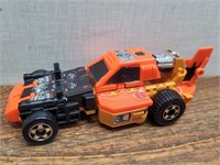Habro 1986 Race Car Transformer 3inWx6inLx1 3/4in