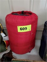 RED SLEEPING BAG