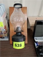 OIL LAMP MOUNTED ON BOARD