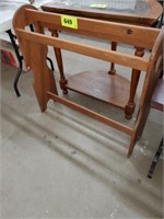 WOOD QUILT RACK