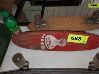 TENDERFOOT BY NASH SKATEBOARD W/ METAL WHEELS