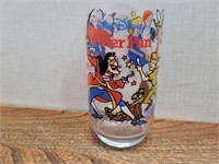 Walt Disney Coca Cola Peter Pan Collectable Glass