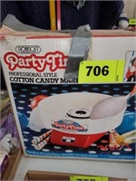 PARTY TIME PROFESSIONAL STYLE COTTON CANDY MACHINE