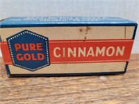 Pure Gold Cinnamon Paper Box with Contents