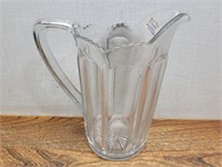 Vintage Woodrow Pattern Pitcher 4 1/2inWx8inH