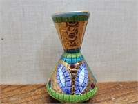 Vintage Belfor Hand Painted Italy Vase 1 1/2inATox