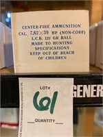 2 qty Cal. 7.62x39 20 Cartridges Reloads