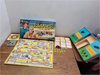 Vintage Laramie Western Board Game