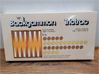 NEW Vintage Sealed Whitman Backgammon Game
