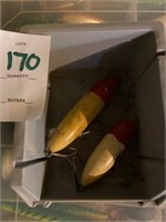 2 qty Vintage Fishing Lures