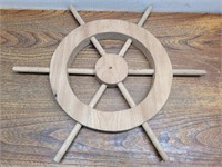 Rustic Wooden Ships Wheels 18inAx1 1/4inD
