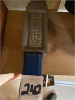 Lead Weight Mold 4/23/4