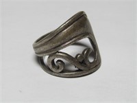 Silver Colored Metal Ring #3 Sz 5-1/2