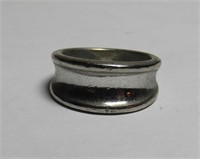 Silver Colored Metal Ring #6 Sz 6  Stamped 925