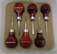 RAMELSON  6 Pc. Detail Chisels