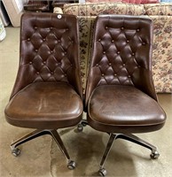 Pair of Roller Chairs