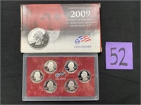 2009 US Mint Quarter Silver Proof Set