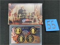 2009 US Mint Presidential $1 Coin  Proof Set