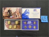 2007 US Mint 50 State Quarters Proof Set & Preside