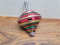 Vintage Germany Mecanical Spinning Top 3 1/2inAx5H
