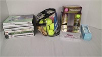 Golf Lot - DVDs to Improve your game and Balls