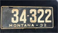Montana License Plates & Collectibles Auction
