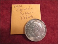 1950 canada silver dollar