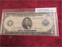 series of 1914  $5.00 note