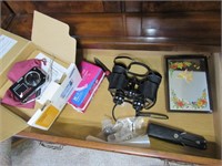 binoculars,trophies & items
