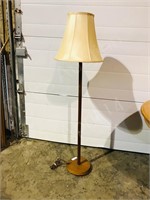 Vintage teak floor lamp