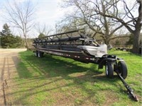 2014-15 Agco 35' 9250 Dyna-Flex Header & Trailer