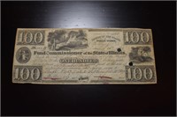 1839 State of Illinois Interest Note 100.00