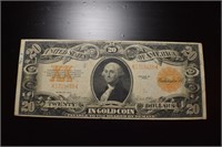 1922 Gold Cert. 20.00