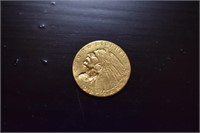 1912 Indian Head  2.5 Gold