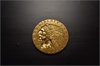 1914 Indian Head  2.5 Gold