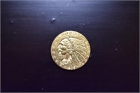 1915 Indian Head  2.5 Gold