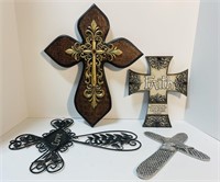 Variety of Decorative Wall Crosses