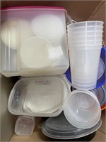 Tupperware & Various Food Containers