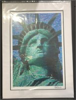 Neil J Franks ‘Face of Liberty’ Seriolithograph