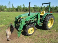 John Deere 970 diesel tractor w/JD 440 loader