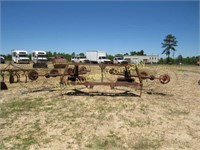8 wheel 3pt hay rake