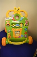 Toddler Toy Learn To Walk Push Toy Pooh Bear