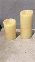 Luminara Set of 2 Lighted Candles
