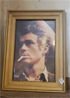 James Dean Framed Poster Art