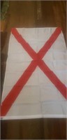 3 x 5 poly Alabama State Flag