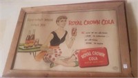 Royal Crown Cola cardboard poster 25 x 39" WS 188